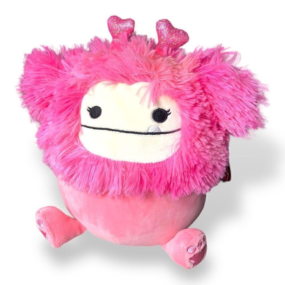 Squishmallow KellyToy Caparinne the Big Foot 8” Plush Valentines Hearts 2023